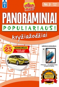 ID 9 oho maxi! Panoraminiai kryžiažodžiai Populiariausi ID 9 oho maxi! Panoraminiai kryžiažodžiai Populiariausi